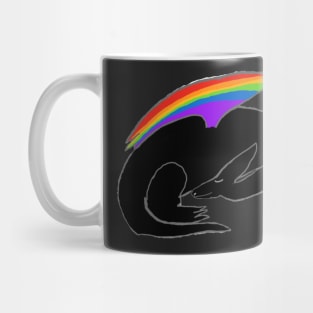 (Moose the) sleeping gay dragon Mug